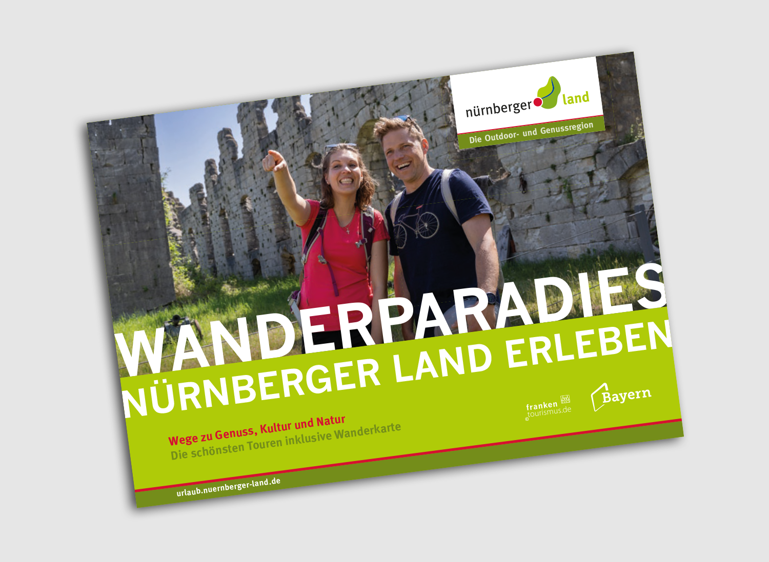Wanderparadies Nürnberger Land inkl. Übersichtskarte
